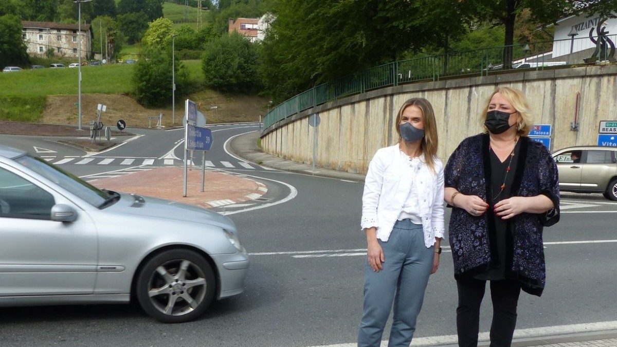 El cruce de Ugartemendi se convertirá en una rotonda