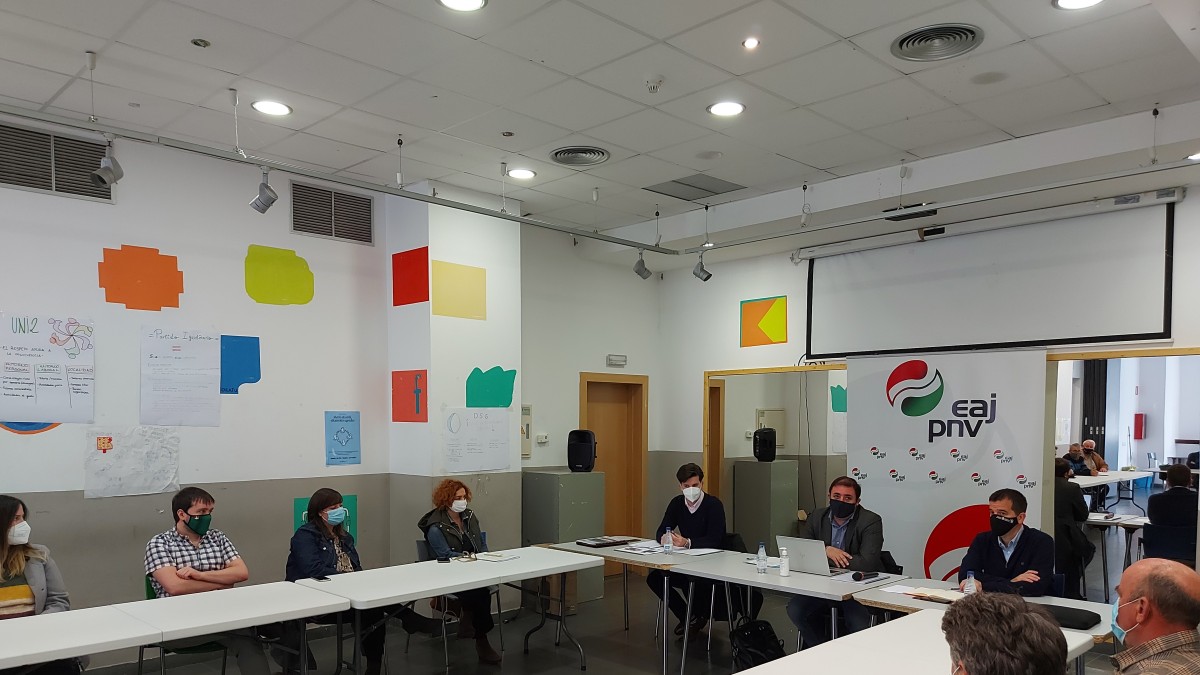 EAJ-PNV Nafarroa retoma los encuentros presenciales de zona con representantes de Lizarra, Viana, Aiegi y Tafalla