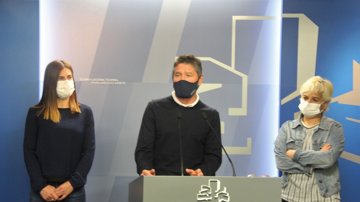 EAJ-PNVk adierazpen bat izenpetu du Legebiltzarrean, EAEko Justizia Auzitegi Nagusiak Irunen euskararen aurka emandako epaia gaitzesteko