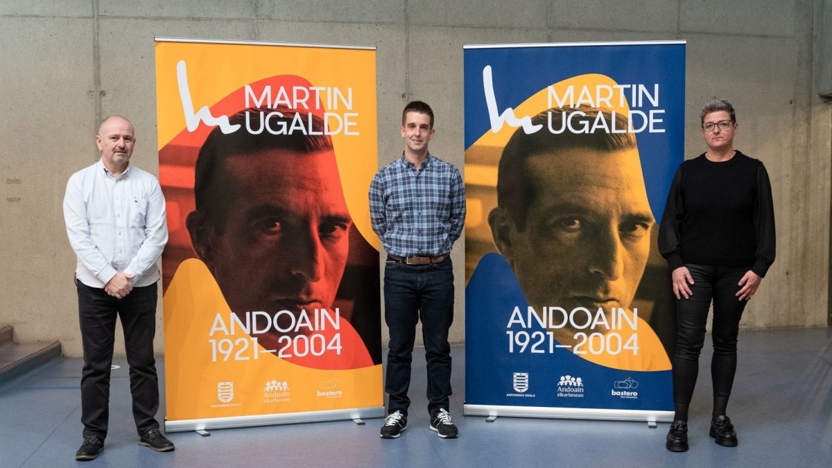 Andoainek Martin Ugalderen jaiotzaren mendeurrena ospatuko du azaroan