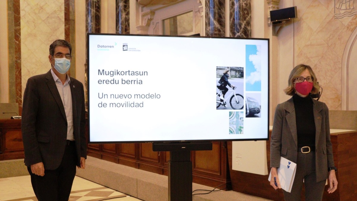 Donostia presenta su nuevo modelo de movilidad urbana con las personas como centro