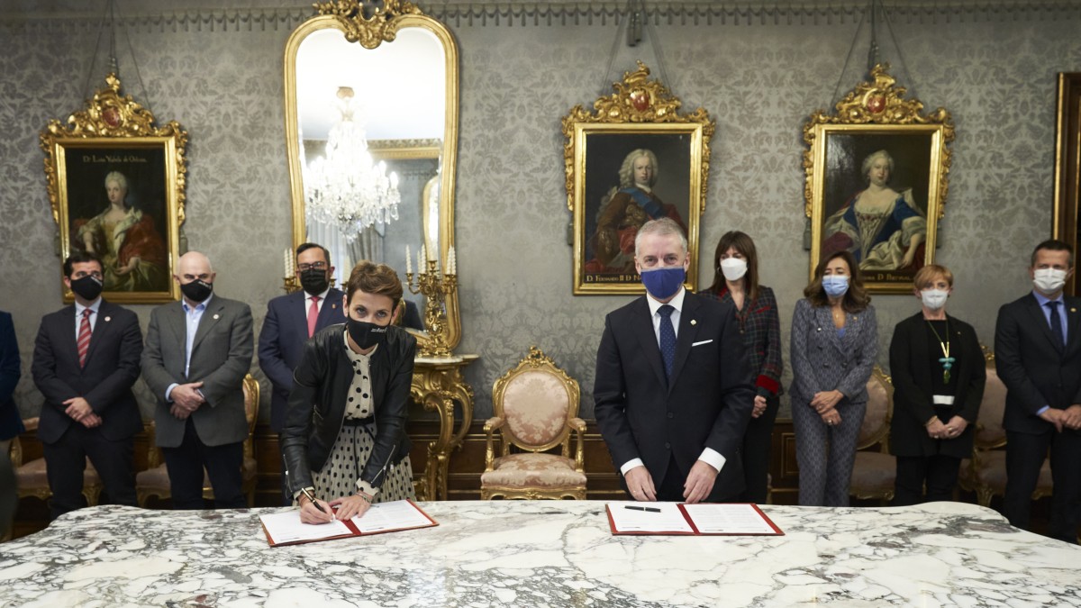 La CAPV y Navarra amplían y actualizan el Protocolo General de Colaboración entre ambas comunidades