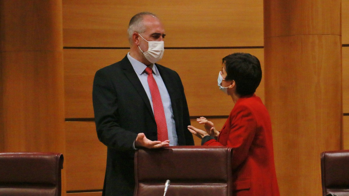 Juan Carlos Medina insta a la portavoz del Gobierno español a transferir el Ingreso Mínimo Vital a Euskadi de manera íntegra y permanente