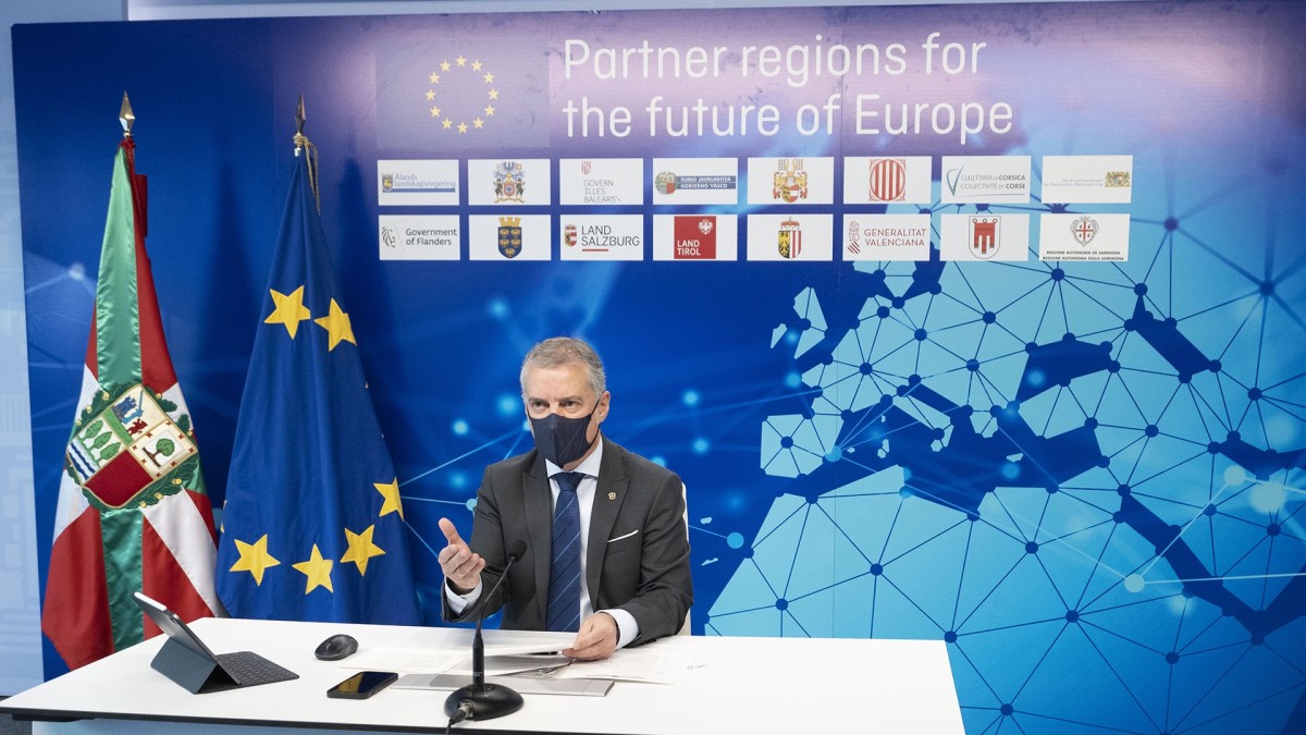Lege-eskumenak dituzten Europako Eskualdeen Ekimenaren (RLEG)  gobernuek gaitasun handiagoa eskatzen dute EBko politiketan eragiteko eta laguntzeko