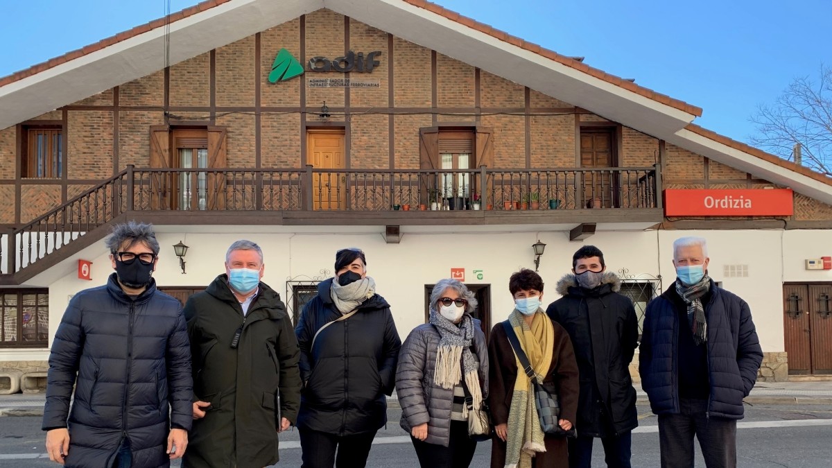 EAJ-PNV pozik agertu da ADIFekin sinatu zuen akordioaren ondorioz Ordiziako tren geltokiko obren bigarren fasea hasi delako