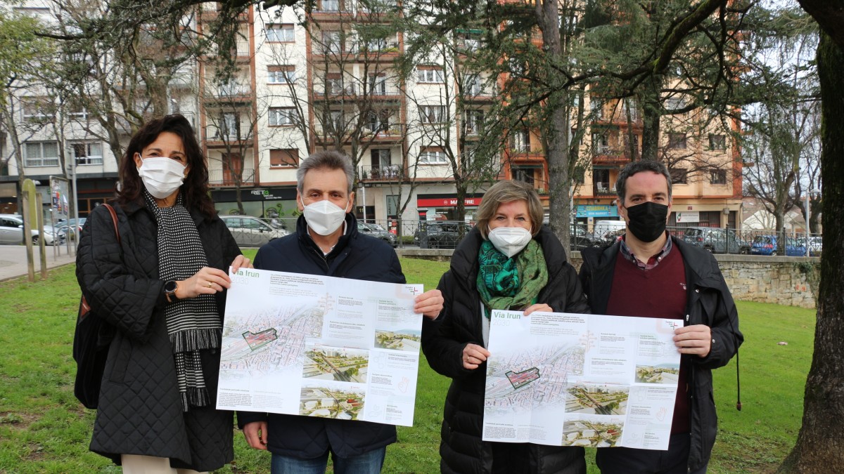EAJ-PNVk VIA IRUN 2030 proiektu anbiziosoa aurkeztu du