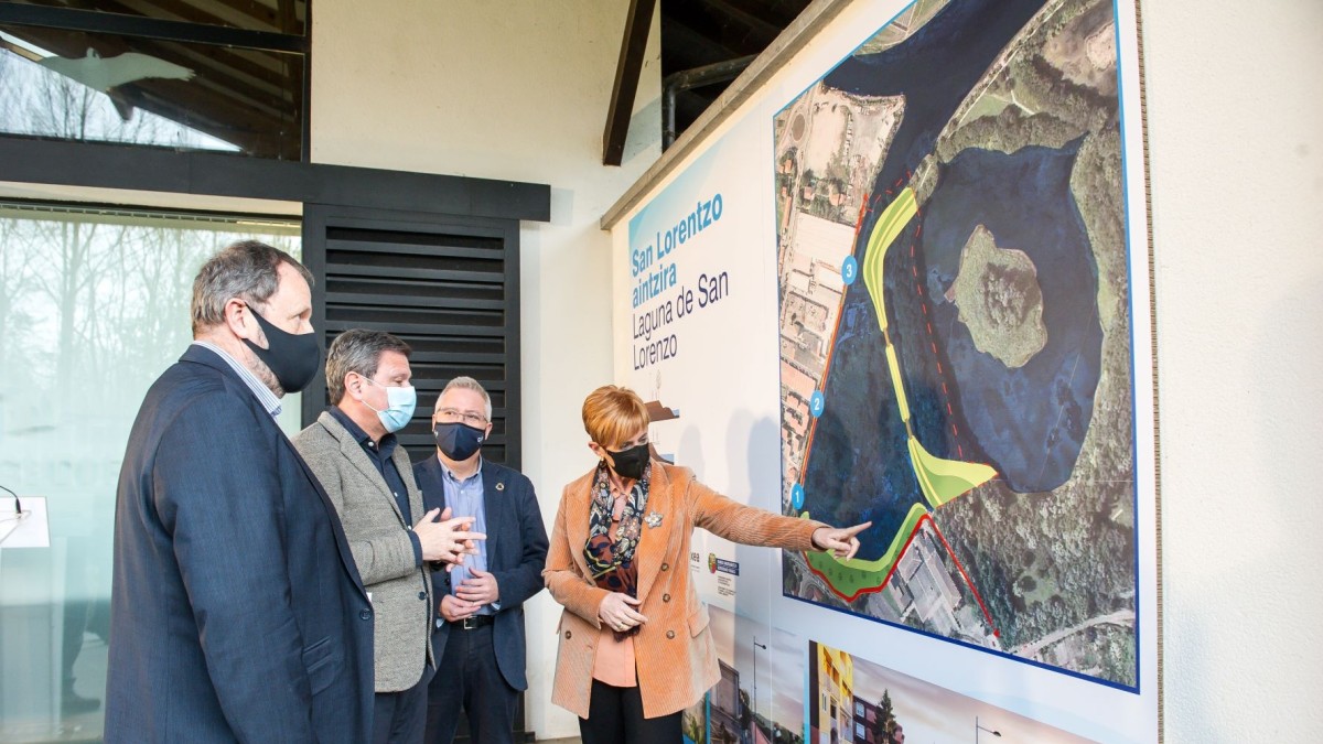 4,6 milioi eurotan lizitatu dira San Lorentzo urmaela handitzeko eta Txingudiko naturguneen konektibitatea hobetzeko obrak