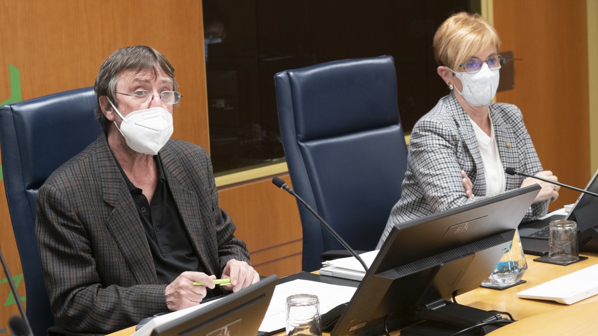 El presidente de la Ponencia sobre la descarbonización presenta a los grupos el borrador de conclusiones