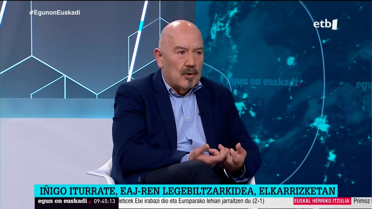 Iturrate reclama a la oposición espíritu de colaboración y que no use la crisis “para ir contra el Gobierno como hizo en pandemia”