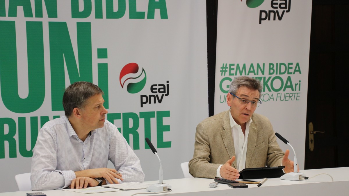 EAJ-PNV cree que la renaturalización de la rivera del Bidasoa no puede esperar más