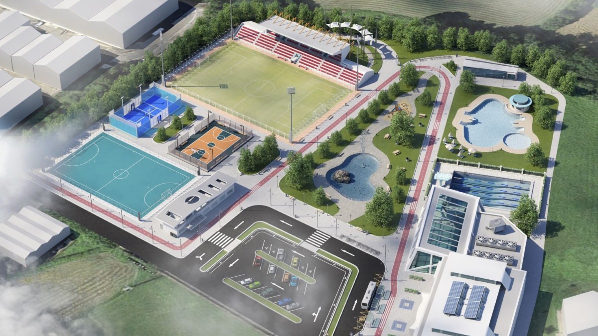 EAJ-PNV propone construir un nuevo campo de fútbol y piscinas al aire libre en Berezao 