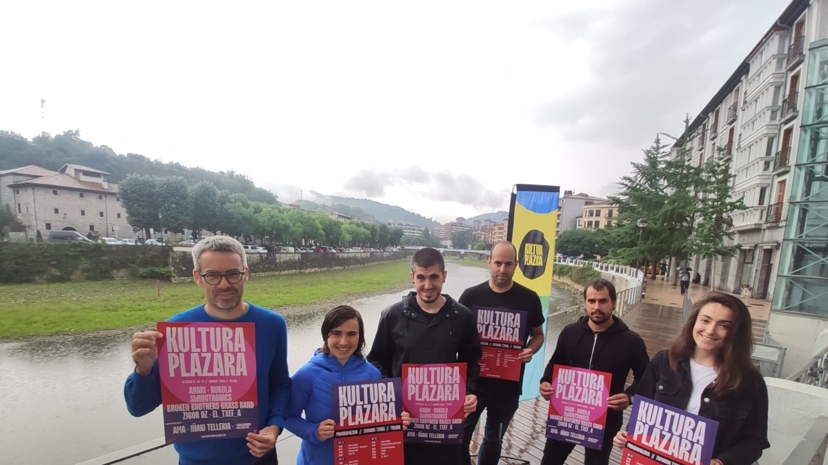 El festival Kultura Plazara de este año combina música y gastronomía en una edición repleta de novedades