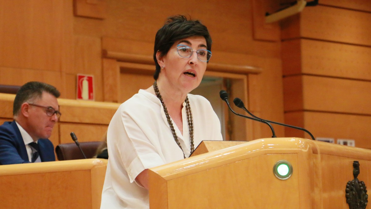 María Dolores Etxano destaca la ampliación de derechos que la Ley de Libertad Sexual ofrece a las víctimas