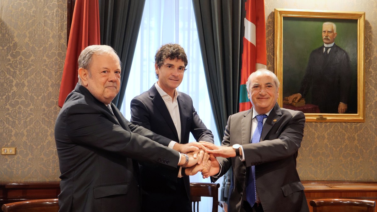 Diputación de Bizkaia y Gobierno Vasco firman el convenio para la financiación y construcción de la Línea 5 del metro a Galdakao
