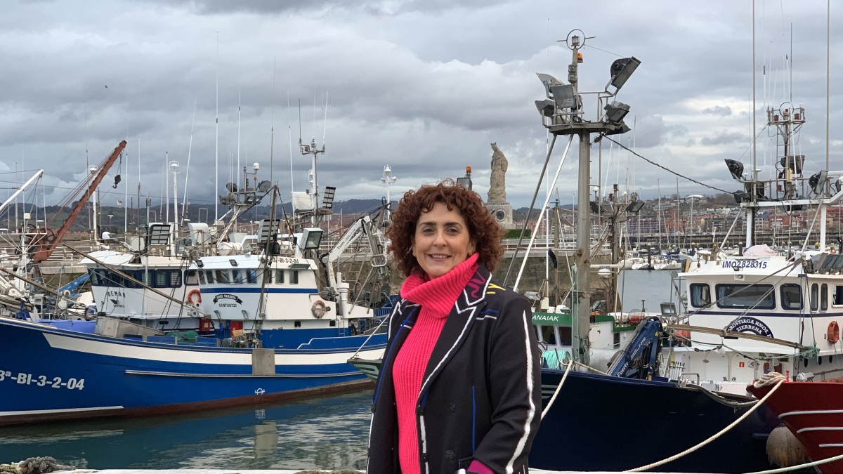 Karmele Tubilla Artetxe, EAJ-PNVren Santurtziko alkategaia 2023ko udal hauteskundeetan