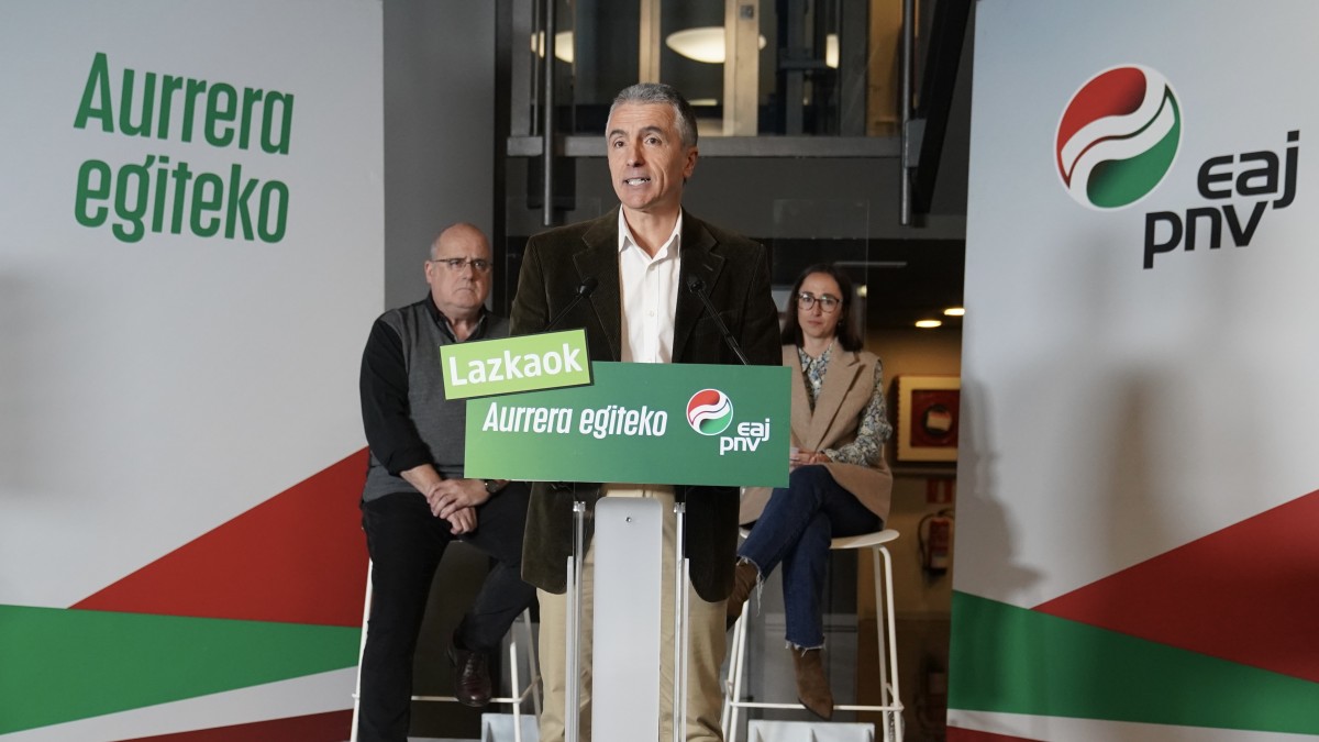 Lazkaoko EAJ-PNVk apustu garbia egin du: 