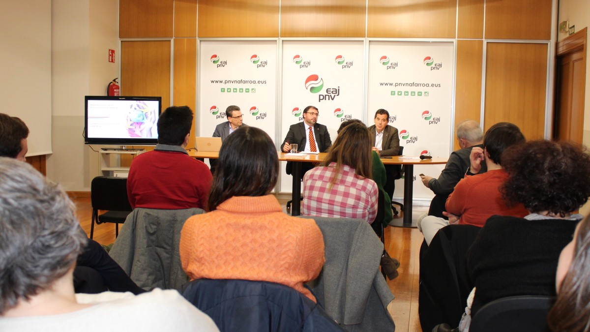 EAJ-PNV aborda el presente y futuro de la Economía Social en Navarra