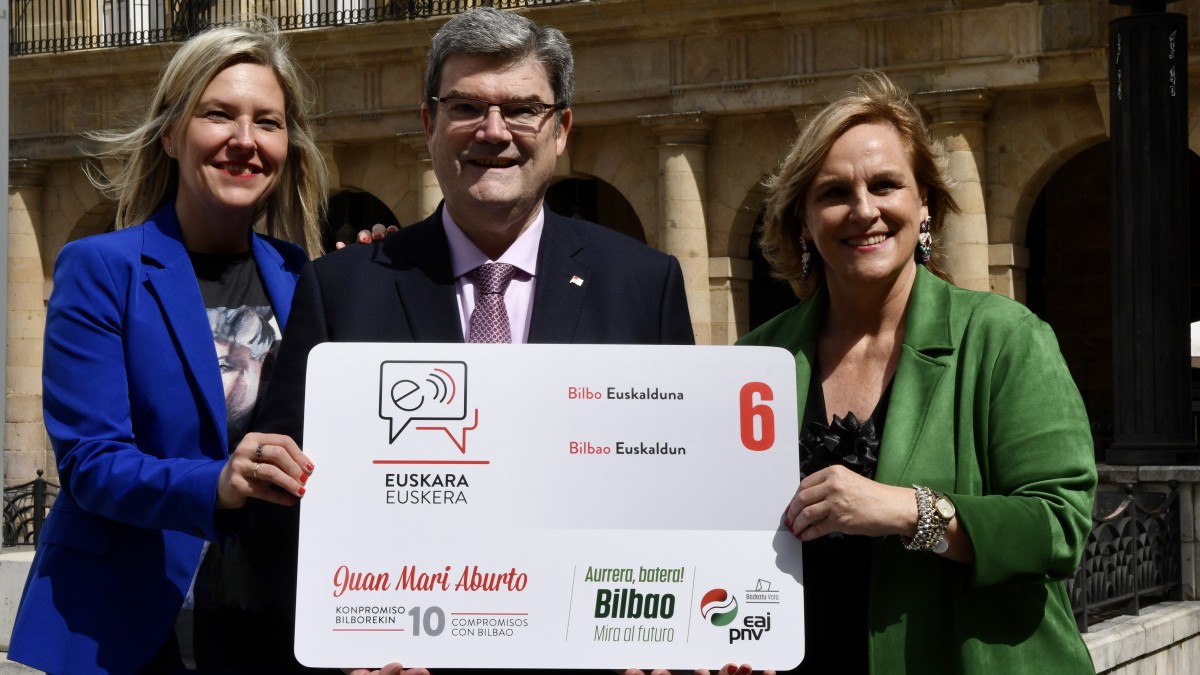 EAJ-PNV anuncia acciones y proyectos concretos para lograr “un Bilbao y una Bizkaia bilingües”
