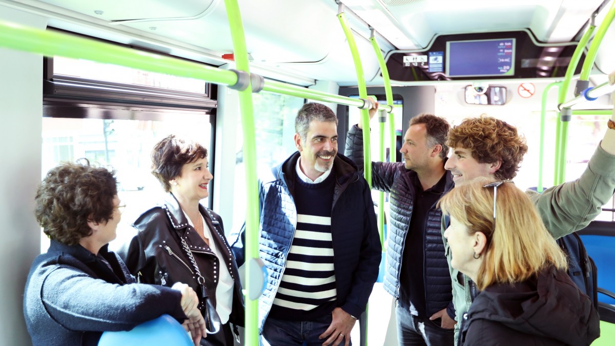 Eneko Goia potenciará el “transporte público, social y verde” como ejes de la nueva movilidad de Donostia