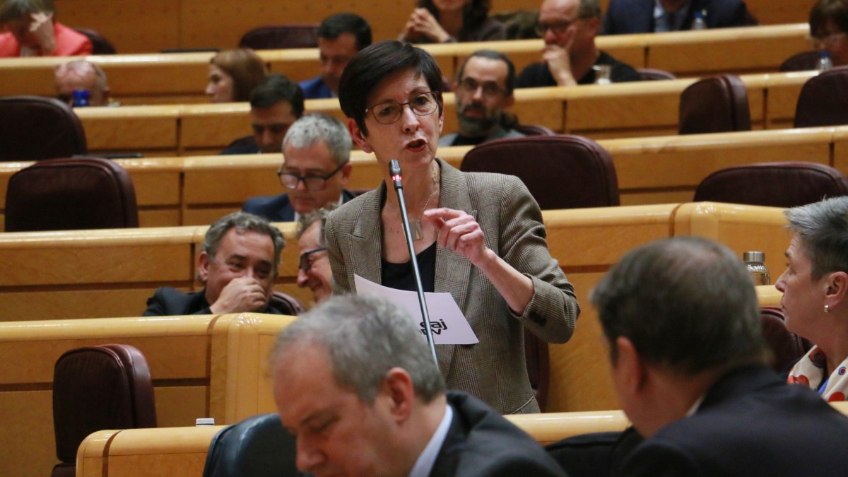 Nekazaritza Politika Bateratua malgutzeko neurriak Europak nola eta noiz aplikatuko dituen zehazteko eskatu dio Estefanía Beltrán de Herediak Luis Planas ministroari