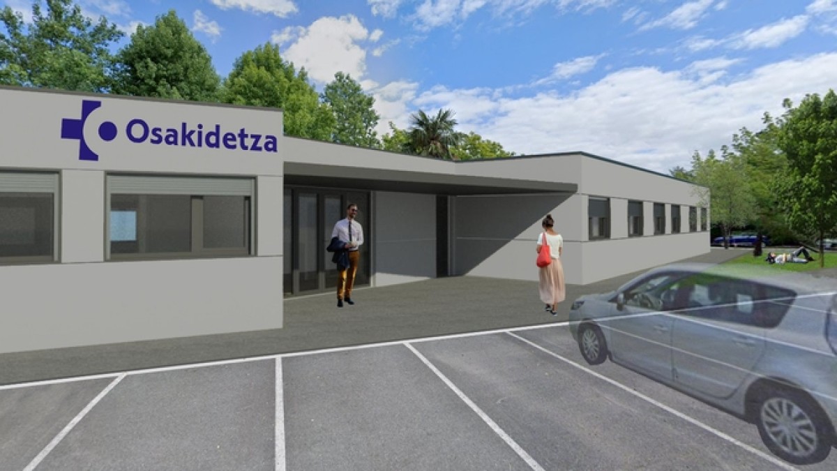 Inician los trabajos del edificio modular necesario para acometer la obra del Bloque Quirúrgico en el Hospital del Bidasoa