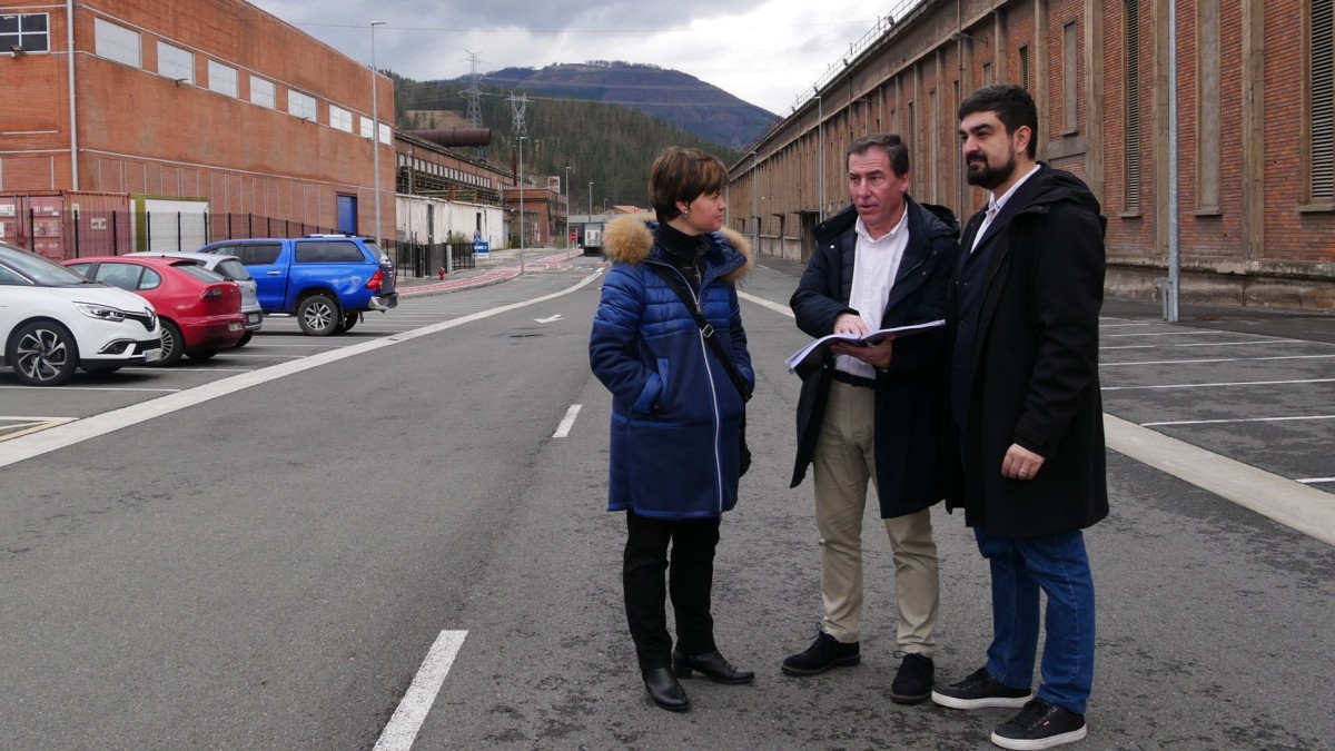 Legazpiko garai bateko Sidenorren lantegia berroneratzeko bigarren fasea abian da