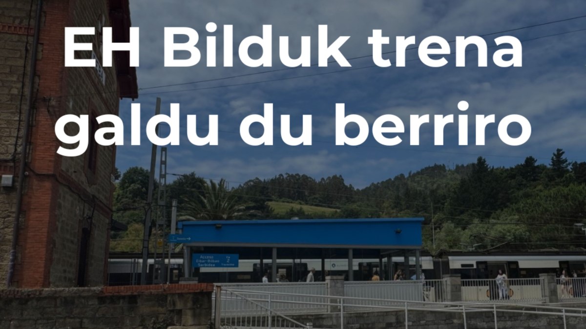 EH Bildu vuelve a perder el tren
