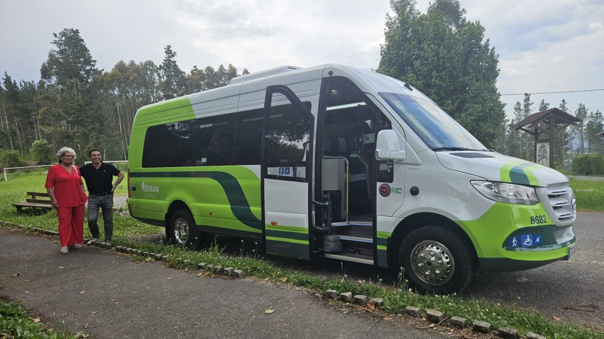 EAJ-PNV se felicita por la mejora del transporte público en Urdaibai con la puesta en marcha de la primera fase del sistema de Transporte a Demanda