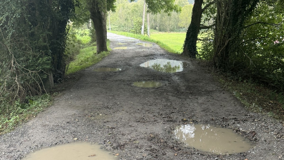 EAJ-PNV de Zestoa denuncia el deplorable estado del carril bici junto al Balneario