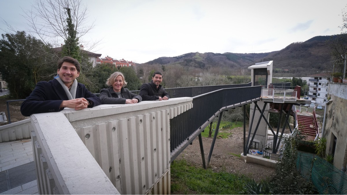 Gracias a las aportaciones de EAJ-PNV al plan de accesibilidad de Usurbil, la obra entre el Ayuntamiento y Barrenkale se adelantará a 2027