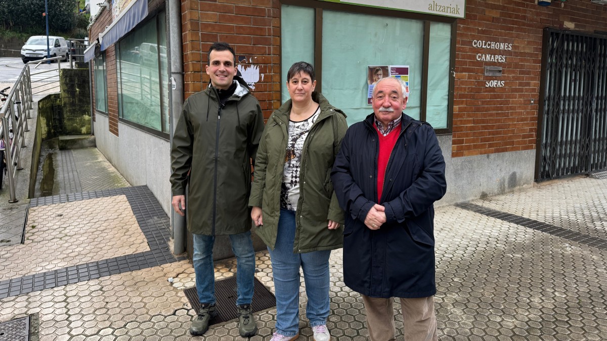 EAJ-PNV de Ibarra pide crear ayudas a emprendedores e impulsar el relevo generacional de los comercios