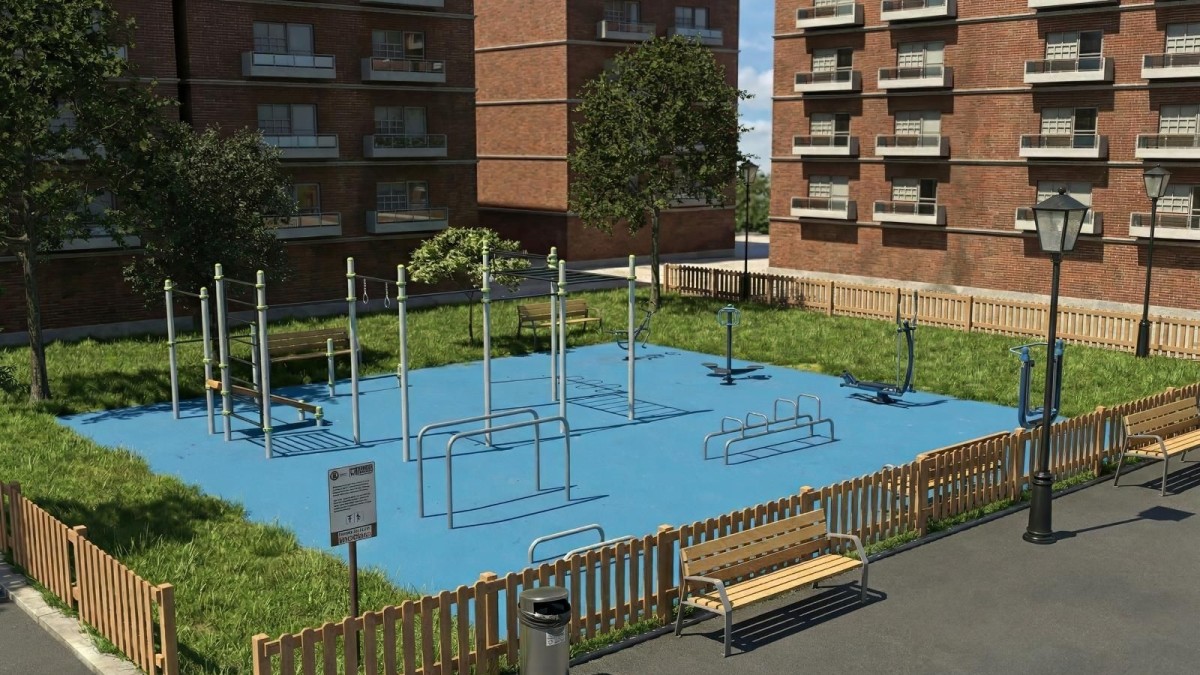 EAJ-PNV de Gorliz impulsa un nuevo parque de calistenia en Ondargane