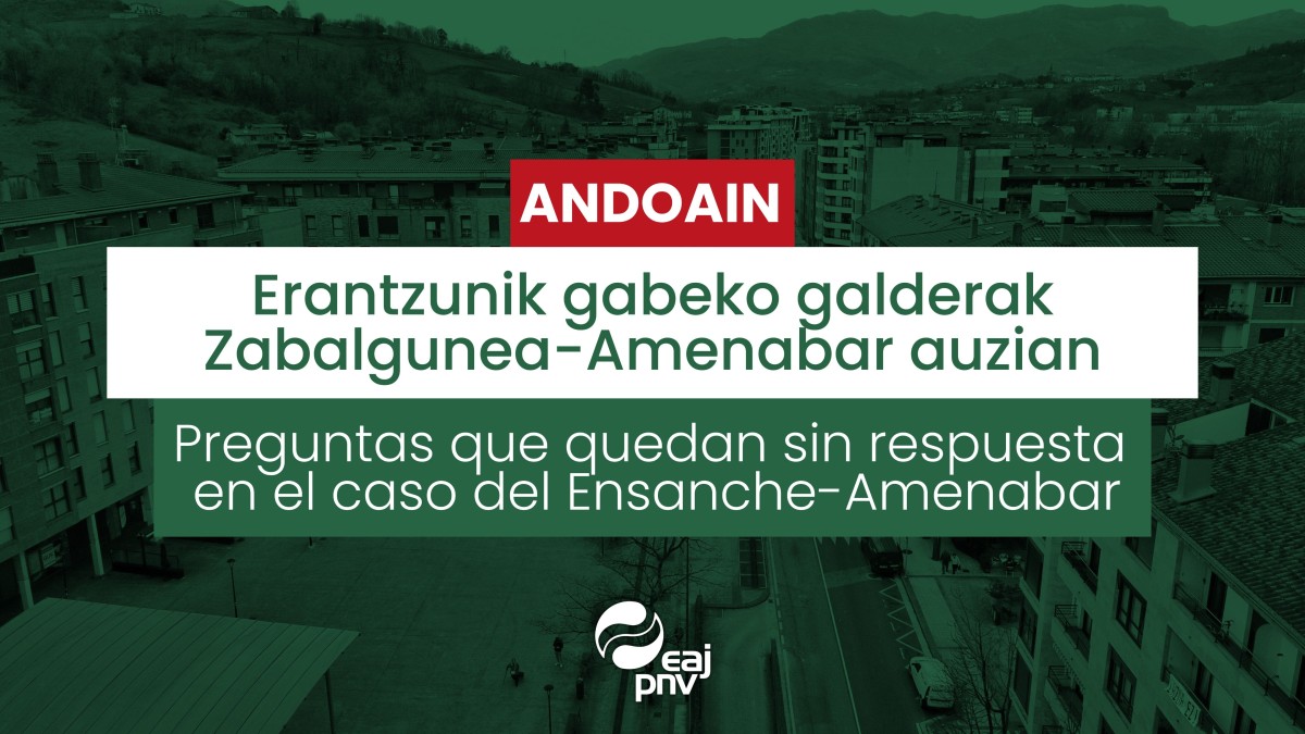 Erantzunik gabe geratzen diren galderak Zabalgunea-Amenabar auzian