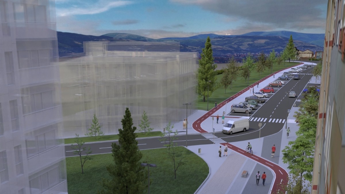 EAJ-PNV de Leioa valora el inicio de las obras del Boulevard de Lamiako como un avance clave en la regeneración del barrio