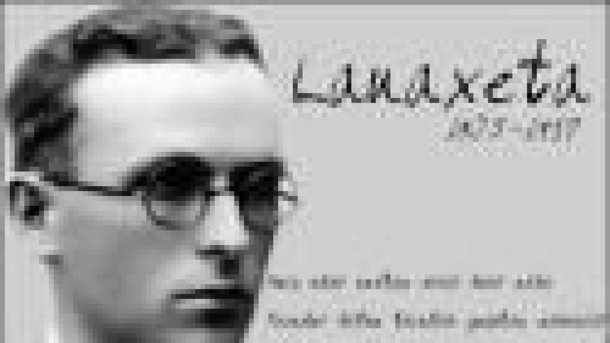 Gaur mende bat betetzen da Esteban Urkiaga “Lauaxeta” jaio zela