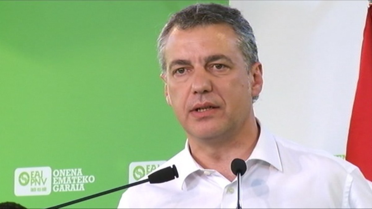 Arrasaten ekitaldia: Iñigo Urkullu