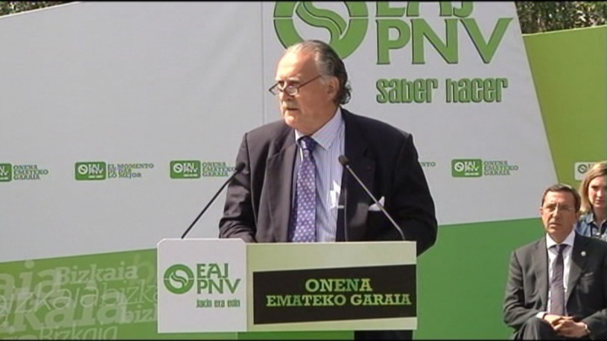 Acto en Indautxu: Iñaki Azkuna