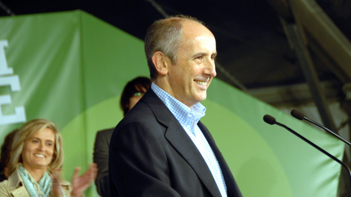Erkoreka en el mitin de Barakaldo