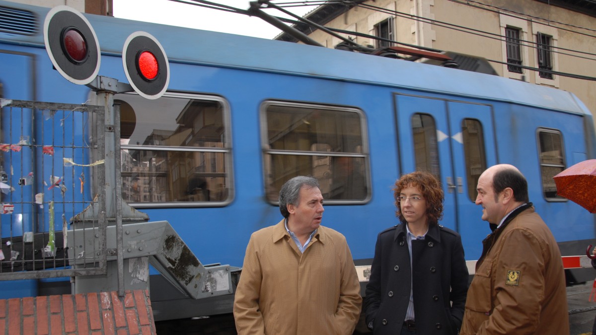 Soterramiento del tren en Durango