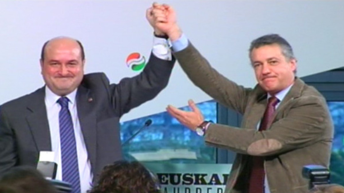 Andoni Ortuzar EAJren EBBren presidentea