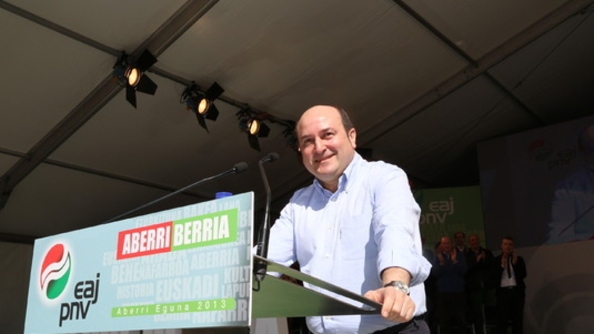 Aberri Eguna 2013. Andoni Ortuzar