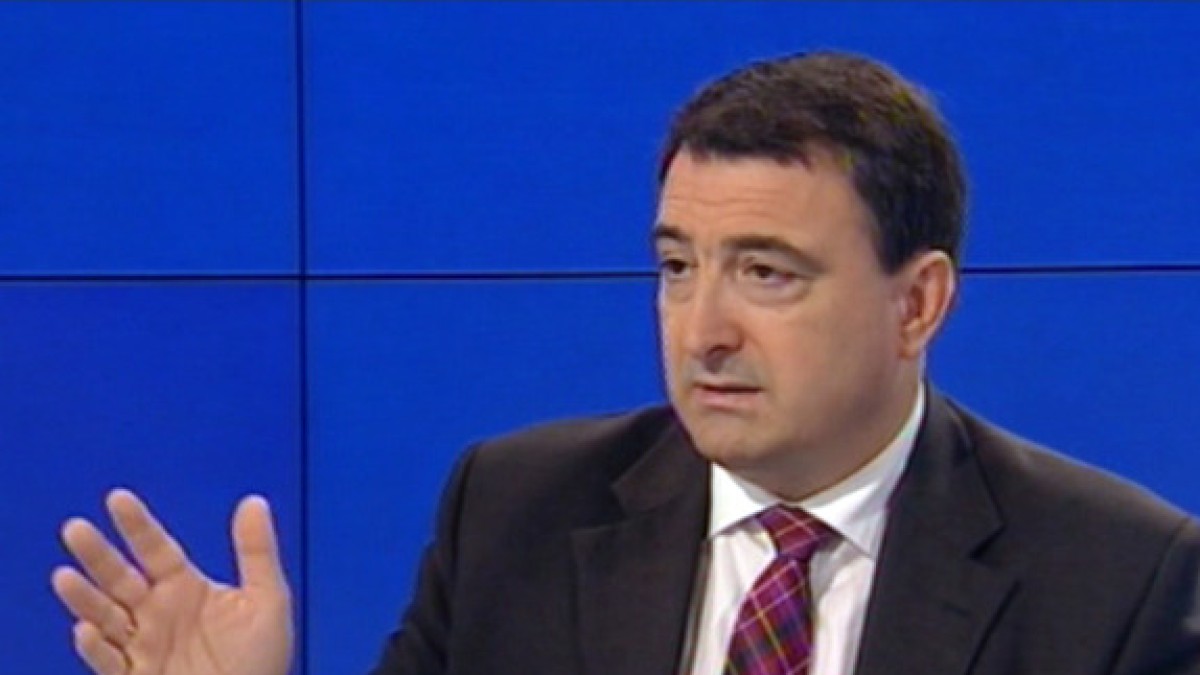 Aitor Esteban en el programa 