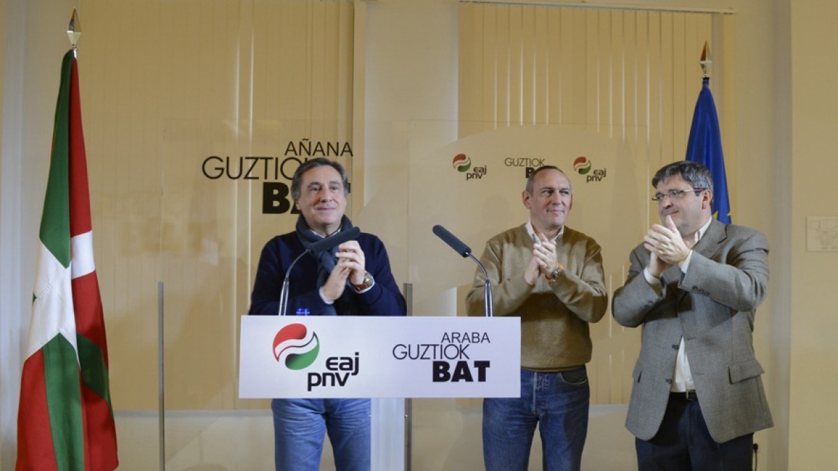 Xabier Agirre en el Alderdikide Eguna de Kuartango  