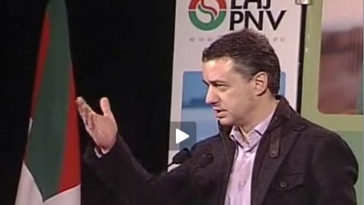 Acto en Lapuebla de Labarca: Iñigo Urkullu  Acto en Lapuebla de Labarca: Iñigo Urkullu