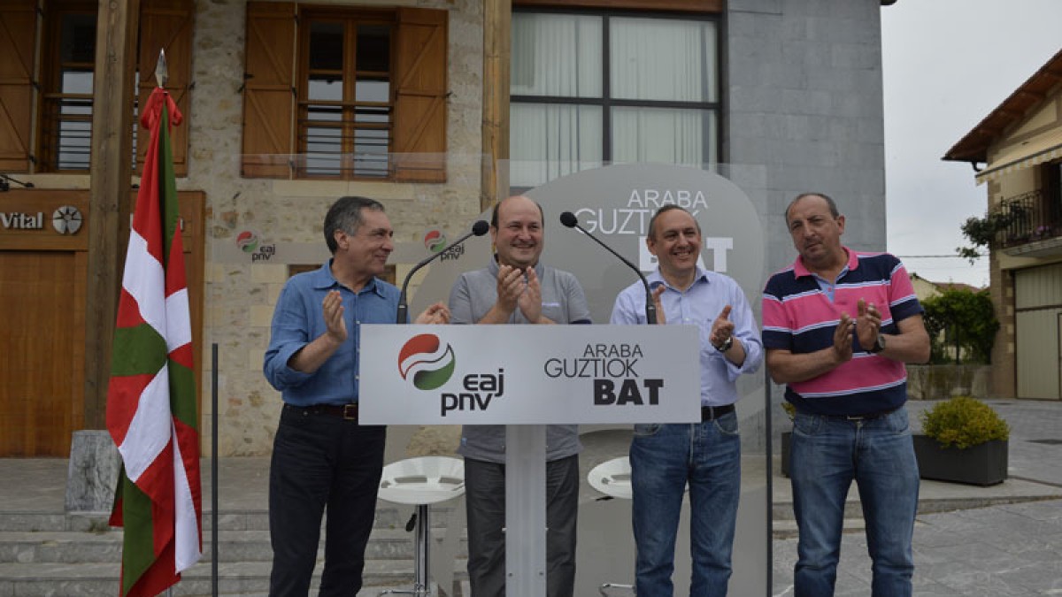 Ortuzar Aranako Bixente Deunako ekitaldian: 