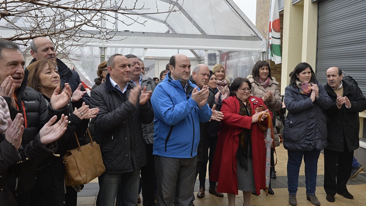 Erriberabeitiako, Ribabellosan, Batzokiaren inaugurazioa.