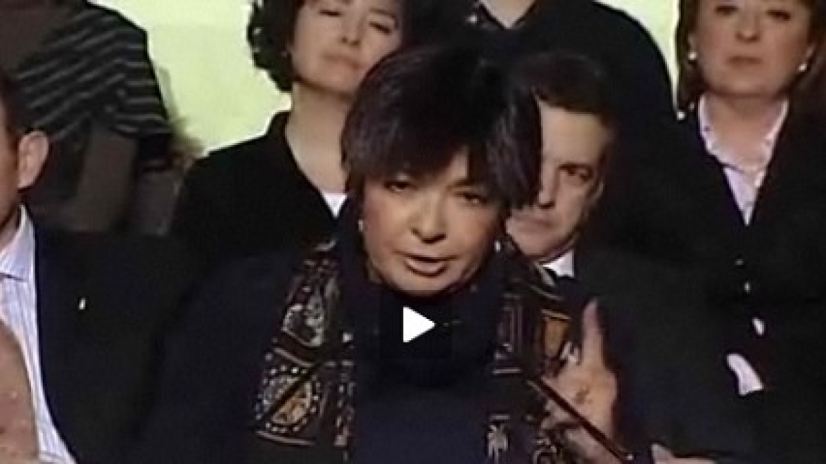  
Ekitaldi politikoa Barakaldon: Margarita Uria
 
