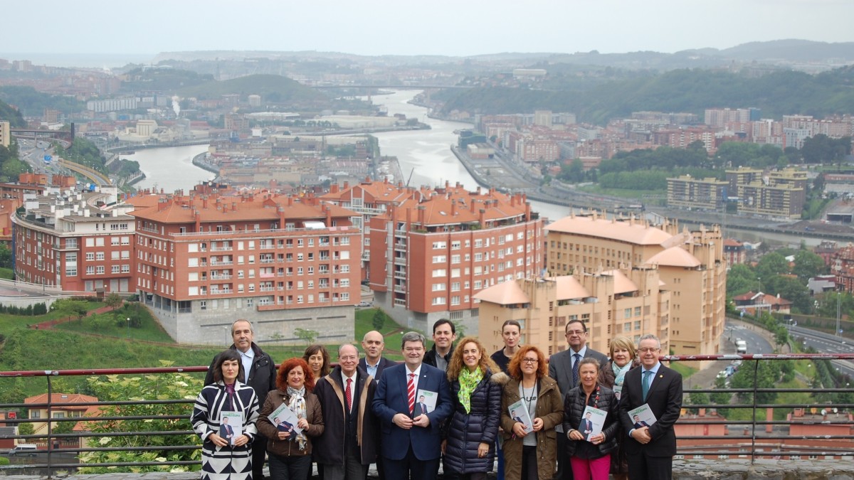 Juan Mari Aburto se compromete con el empleo y la calidad de vida en todos los barrios de Bilbao