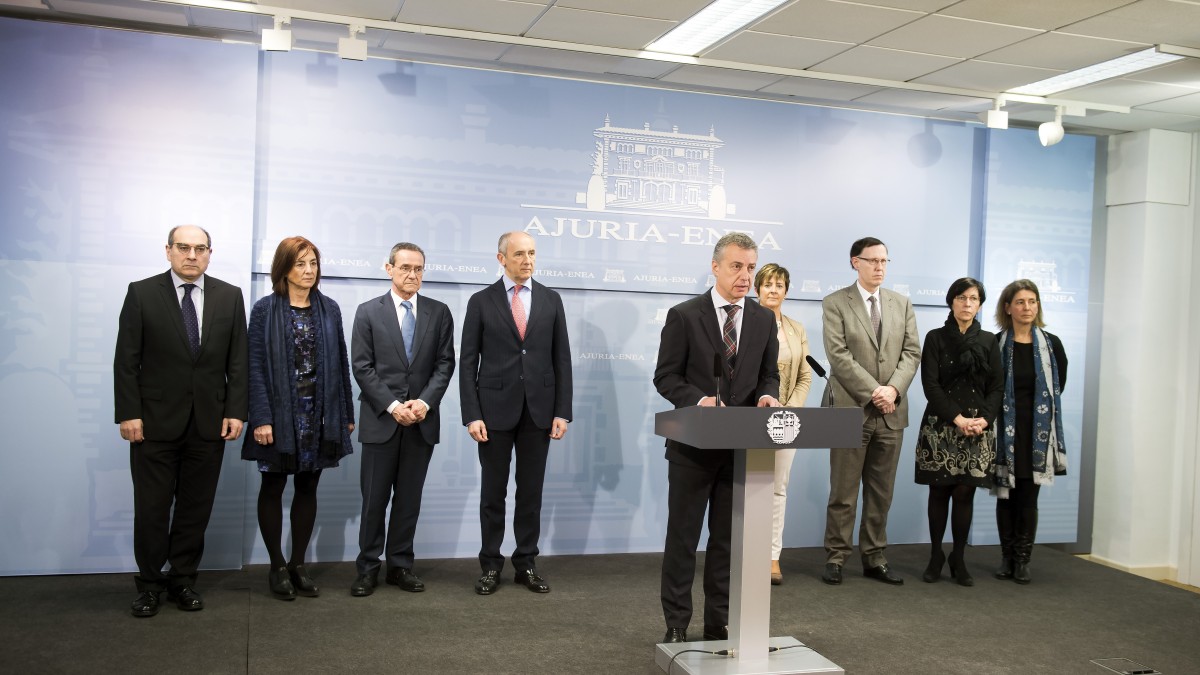 Declaración institucional del Gobierno Vasco sobre Europa