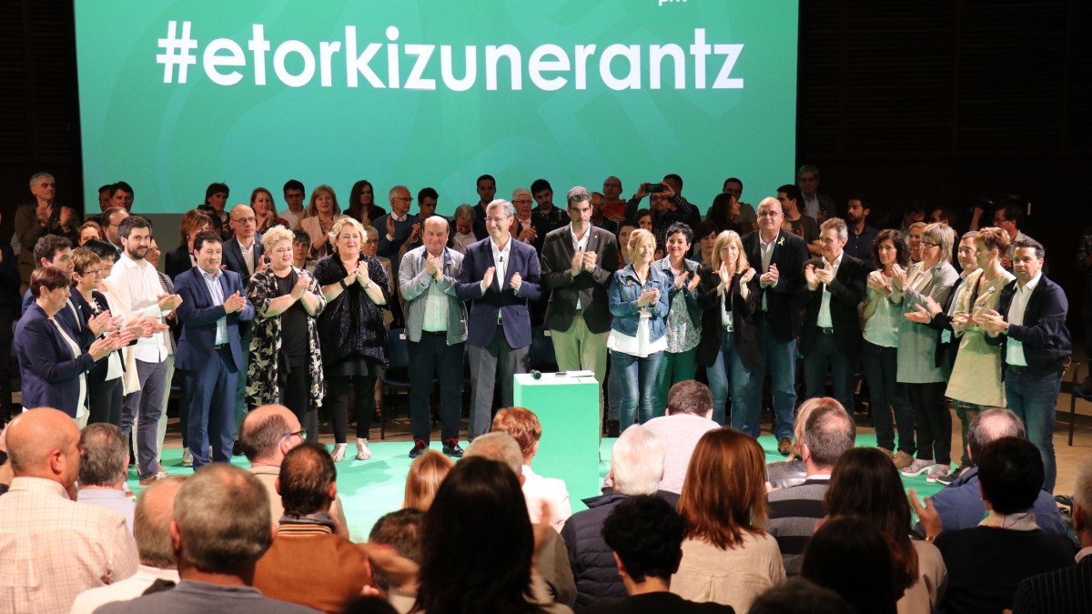 Presentación de los candidatos y candidatas a las elecciones municipales y forales 2019 de Gipuzkoa